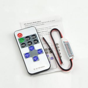 RF Wireless Remote Controller Mini Dimmer Turn your custom RC LED Lights on/off